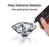 Стерлингового серебра 925 стерлингового серебра Halo Diamond женщины 1 CT 100% GRA Moissanite Обручальные кольца с боковым камнем Bridal Band Fine ювелирные изделия