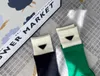 Designer Triangle Cotton Short Socks For Women 21SS Newest Fashion Autumn HIP HOP Winter Ladies Girls Hosiery streetwear Sports Kn311t