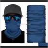 Велоспорт Caps Masks Solid Color Bandana Bandana Buffs Шеи Гайтер Оголовье Женщины Мужчины на открытом воздухе Бесшовные Balaclava Многофункциональный Маска Шарф Hea Jyqvx