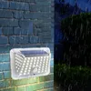 Лампа крышки оттенков Открытый светодиодный солнечный свет датчик движения водонепроницаемый солнечный свет садовые украшения уличные фонари