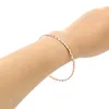 1 set (3 pezzi/set) braccialetti impilabili alla moda in acciaio inossidabile per regali di gioielli per ragazze da donna 23 cm-22 cm di lunghezza (diametro 6,8 cm) Q0719