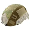 Capacetes de ciclismo Tactical Military Fast Helmet Capa Camuflagem Tirando o Exército Caçando para Cs Capas de Esportes de Game de Guerra