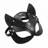 Nxy Взрослые игрушки Sexy Soft Soft Cat Head Mask BDSM Bondage Headgear Sex Toys Slots Slave Conserain Hold Birlit Halloween Masks Cosplay GAG Взрослые игры 1130