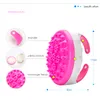 Massageador corporal Silicone Massagem Beleza Escova Gua Sha Ferramenta Cuidados de Saúde Lidar Com Escovas Meridan Homens Mulheres Celulite Emagrecimento Alívio Da Dor Cepillo De Belleza De Masaje