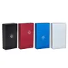 King Size Smoking Fashion Plastic Cigarette Case Case (Hold 20PCS) Bärbar personlighet Box Tobacco Peuch Partihandel