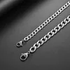 Einfache hochwertige Think Link Chain 5MM 7MM Edelstahl Halskette Ein Geschenk an meinen Mann Hip Hop Rap Street Herren Halsketten Ketten Morr22