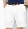 Mode shorts män casual overaller ponny mode golf fempunkts vita sportbyxor strand tidvatten