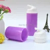 50ml 80 ml Purpurowy Kontener kosmetyczny Pusta Pompa Plastikowa Plastikowa PP Butelki Podróżowanie Ciecze Korzystanie 100 sztuk / partia DHL DHL Free ShippingGoods