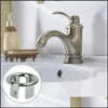 Aessories Bath Home & Gardeth Aessory Set 10 Pcs Basin Sink Plug Hole Drain Filter Hair Catcher Overflow Er Stopper For Kitchen Bathroom Mdd