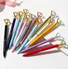Ballpoint Pens Writing Supplies Office & School Business Industrial Luxury Metal Crystal Diamond Pen 8 Colors Polka Dot Ball Fashion 19 Cara