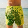 Men's Swimwear Magical Color Change Beach Shorts Men Swimming Short Trunks Summer Swimsuit Quick Dry Water Bathing Pants 2021