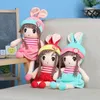 Ornamenti per bambole da sposa personalizzati per bambini in peluche da 30 cm