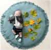 Children's Baby Game Blanket Lace Solid Color Crawl Pad Cart Airable Cover Children's Room Decoration drop 210701