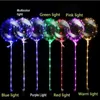 Bobo ballon 20 pouces cordes de lumière LED avec 3M LED bande fil lumineux décoration éclairage idéal pour cadeau de fête
