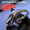 Oorhaak Business Oortelefoon Draadloze Bluetooth 5.0 Hoofdtelefoon Power Display Intelligente Ruis Reductio HD Call Sport Headset Oorbuds