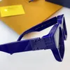 Millionaire heren zonnebril Z1165W blauw frame donkere en lichte lenzen miljoen bril trend wilde vakantie ontwerper 1:1 origineel maatwerk topkwaliteit