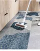 Alfombra de cocina larga antideslizante para piso, alfombra de baño moderna, entrada, felpudo, área lavable, alfombras para sala de estar, dormitorio, almohadilla de oración 211109