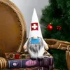 DHL Fast Christmas Docteur Infirmière Gnome Peluche Ornements Peluche Suédois Santa Xmas Arbre Décor Maison de vacances Décoration de fête CY30