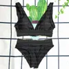 Moda Tek Omuz Askısı Mayo Kadınlar Siyah Mayolar Bikini Set Yaz Plaj Tarzı Rüzgar
