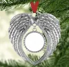 Сублимация Blanks Angel Wing Ornament Decordation Decorations Angel Wings Form