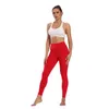 Yoga Outfit Sports Shaping Byxor Kvinnor Buttock Andningsbar träning Fitness Leggings Fashion High Midja Seamless