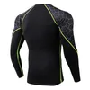 Homens camisetas Running Seco Running Camisetas Homens Fitness Tight Sport Gym Roupas Bodybuilding para Sporting