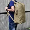 キャンバス男性旅行ダッフルバッグ女性バックパック男性大容量バックパックポータブルトートバッグ