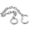 Nxy Giocattoli per adulti Nuovo Piede in acciaio inossidabile Polsino per dito Grillo Sesso Schiavo in metallo Bondage BDSM per donne Uomini Coppia Accessorio erotico 1207