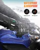 Motorrad Beheizte Handschuhe Touchscreen Winter Warme Skifahren Wasserdichte Wiederaufladbare Heizung Thermal Für Schneemobil 220111