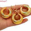 Adixyn NEW Multicolour Pendant Necklace Earrings Jewelry Set African Arab Jewelry Gifts N03231 H1022