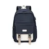 Backpack Middle School Schoolbag Girl Large Capacity With USB Reinforced Shoulder Strap High Men 16 Inch Travel Bag