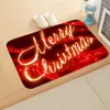 Zerbino decorativo natalizio Tappeti da bagno Tappetino da bagno Tappeto per esterni Navidad Regalo di Natale Ornamenti di capodanno PHJK2109