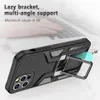 Heavy Duty Shockproof Kickstand Rugged Air Armor Cell Phone Cases for iPhone 14 13 12 11 Pro Max XR XS 8 7 Plus Samsung S21 S20 Note20 Ultra A12 A32 A52 A72 S21FE