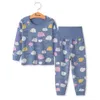 Bébé enfants pyjamas ensemble automne enfants vêtements costume de Noël vêtements de nuit garçons dessin animé pyjamas filles vêtements de nuit Pijamas Infantil 211023