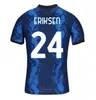 XXXL 4XL maillots de football LUKAKU 20 21 22 23 24 BARELLA VIDAL LAUTARO ERIKSEN INTERS DZEKO CORREA AWAY 115TH MILANS UNIFORMS TOPs 2023 2024 Hommes enfants kit maillot de football