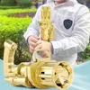 DHL Kids Automatic Gatling Bubble Gun Toys Summer Soap Mater 2-in-1 Electric for Children F0514