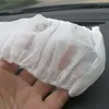 Cubiertas de volante 10PCS Cubierta de coche desechable No tejida a prueba de polvo Auto Protector Drop