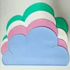 Napperon en forme de nuage en silicone pour sublimation Tapis d'assiette pour enfants Tapis de table en silicone de qualité alimentaire Isolation thermique étanche Gadget de cuisine Nettoyage facile