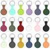 Soft TPU Silicone Protective Cases for Airtag Anti-lost Device Finder Keychain Tracker Protect Cover with Buckle Scratch Resistant
