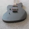 Custom Shop Jim Root Signature Matte Black Jazzmaster Electric Guitar Tremolo Bridge, Prooshout Fingerboard Without Inlay, Big Headstock, China EMG Pickup