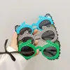 Enfants dessin animé lunettes de soleil garçon filles mignon pirate style crocodile jouet lunettes de soleil fille parasol lunettes de soleil lunettes de plein air marée lunettes adumbral S1300