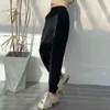Rimocy Harajuku Joggers Szeroko nogi Spodnie dresowe Kobiety 2022 Lace Up High Waist Spodnie Kobieta Casual Szary Luźne Spodnie Harem Femme Y211115