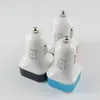 Dual USB Ports 2.1A 1A Metall Auto Ladegerät Bunter Stecker Adapter für iPhone Samsung Smartphone