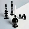 black candle stand