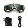 Witte LED-bril licht op Glow Sunglasses Eyewear Shades Nightclub Party Decor