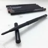 Automatisk smink Rotary Retractable Black Eyeliner Pen Penna Vattentät och svettskydd Inte lätt att smita långvarig icke-märkande ögonfodral