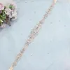 Telai di nozze trixy s234 sbalorditive cinghie di cristallo per donne in perline perline da sposa con sposette a nastro da sposa