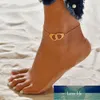 Bohemian MultiLayer Shell Beads Anklets pour Femmes Star Star Starfish Bracelets de cheville sur la jambe Chaîne pied Summer Beach