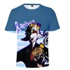 T-shirts van heren Ranboo 3D Print Lente Zomer Preppy Mannen / Dames Straat Kleding T-shirt Streetwear Kawaii Style