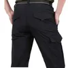 Men Quick Dry Summer Army Military Pants Casual Trousers Men's Tactical Cargo Pants Male lightweight Waterproof Trousers M-4XL 210714